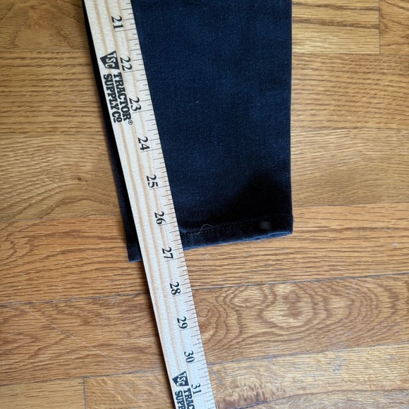 Madewell 9" Mid-Rise‎ Skinny Jeans in ISKO Stay Black size 29 - Picture 3 of 6